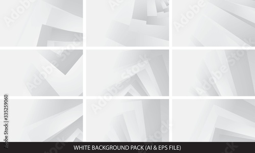 White Background Abstract Geometric Vector Illustration. You can use this white background template for website user interface.