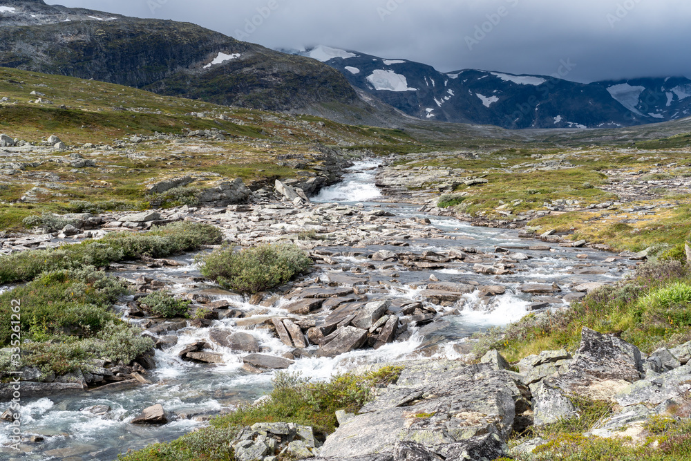 Fototapeta premium Rauma, Norway - augustus 2019