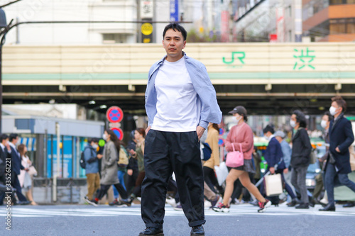 渋谷の男性