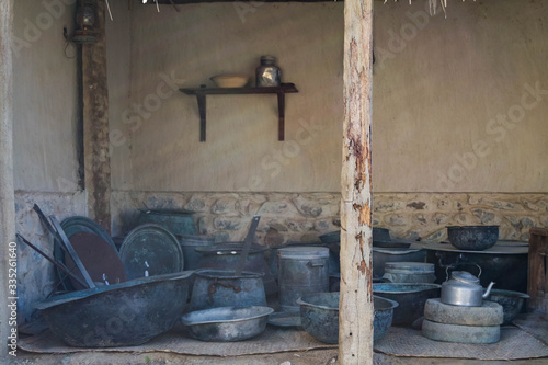 An old arabic traditional home kitchen