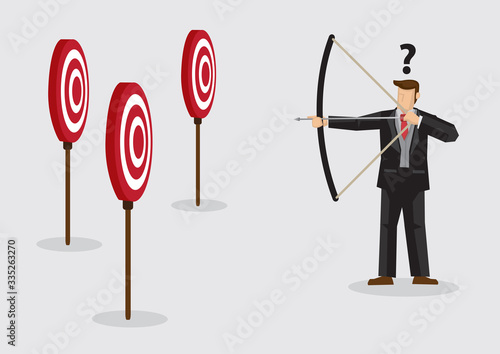 Too Many Goals Cartoon Vector Illustration