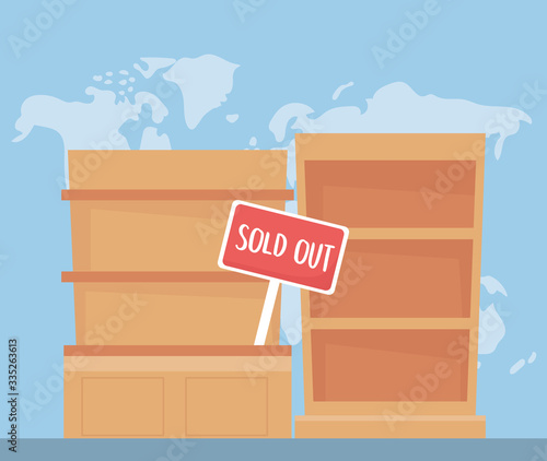 shelves sold out problem world, excess purchase