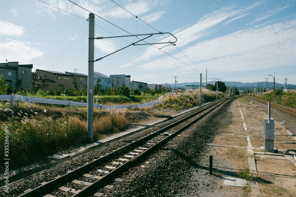 Suburb of japan After the epidemic crisis COVID-19,or Corona Viruses. Suburb of japan After the epidemic crisis COVID-19,or Corona Viruses.