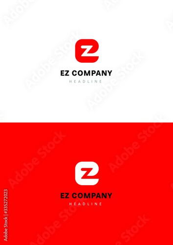 EZ corp company logo template.