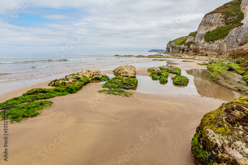 Obraz na płótnie Landschaft rund um den Whiterocks Beach – Country Antrim, Nordirland w salonie
