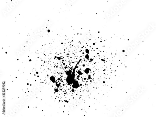 Grunge Distressed Splatter Splash Stain