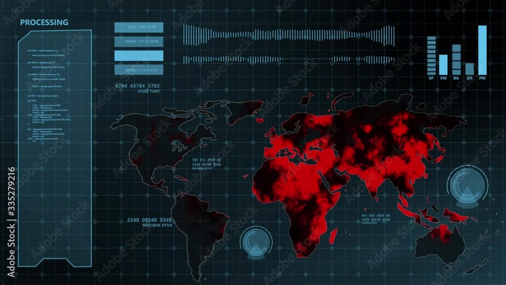 Vid o Stock World Map Business Crisis Financial Business Investment HUD vid-o-stock-world-map-business-crisis-financial-business-investment-hud
