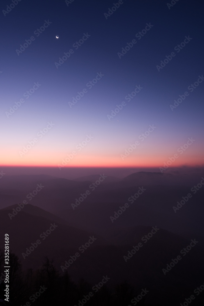 Fototapeta premium Sunrise landscape