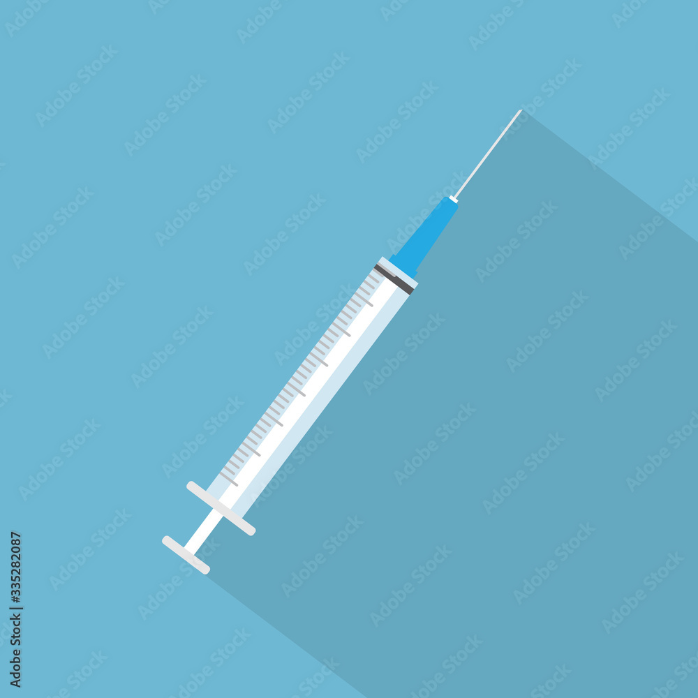 syringe, vaccine concept- vector illustration syringe, vaccine concept- vector illustration
