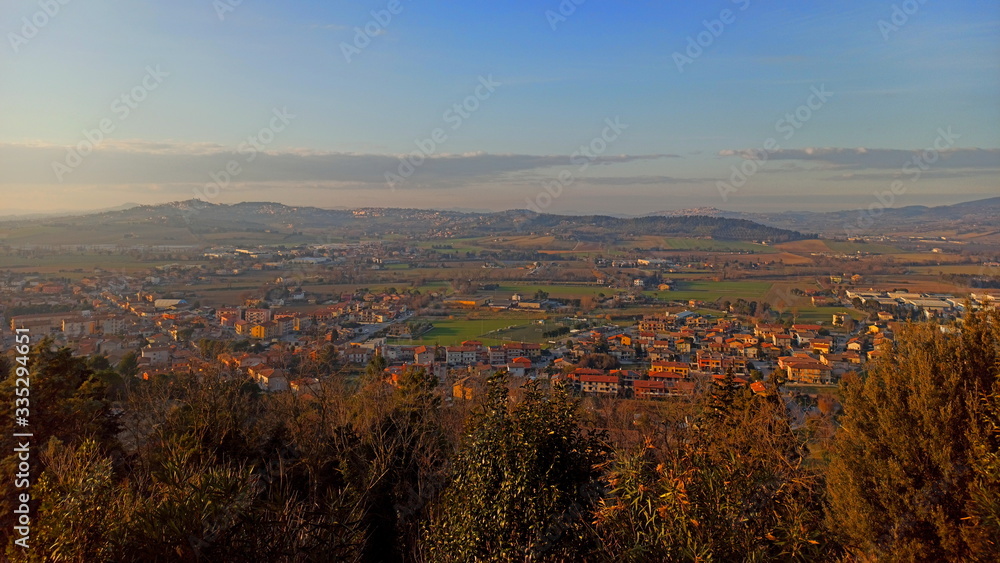Panoramic view of Loreto, Italy Panoramic view of Loreto, Italy