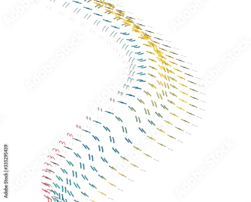 Abstract background blend wave line design for Wallpaper, Banner, Background, Card, Book Illustration, landing page
