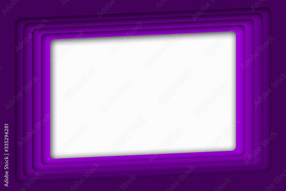 Skewed frame - PURPLE Skewed frame - PURPLE