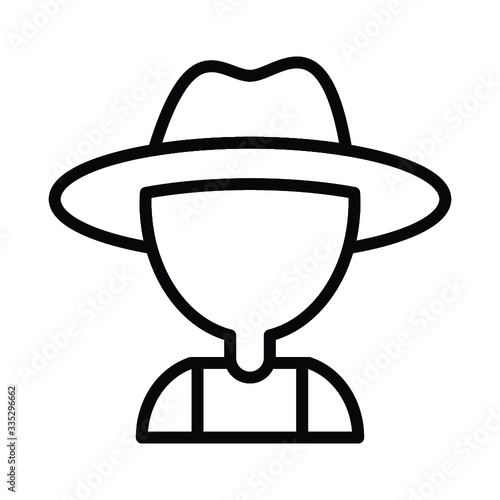 direct from farmer black outline icon