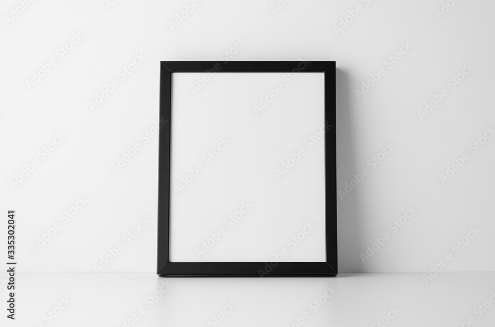 8x10 Black Frame Mock-Up - Portrait 8x10 Black Frame Mock-Up - Portrait
