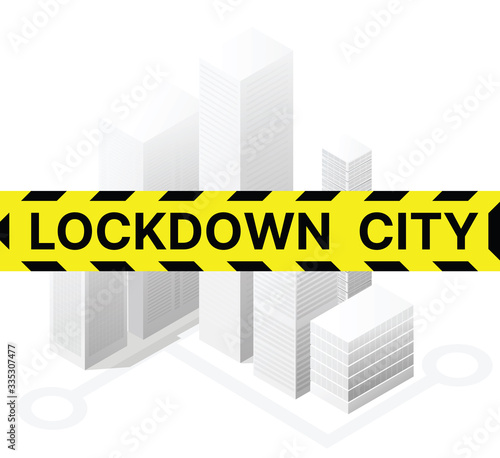 The blocked lockdown city is banned from