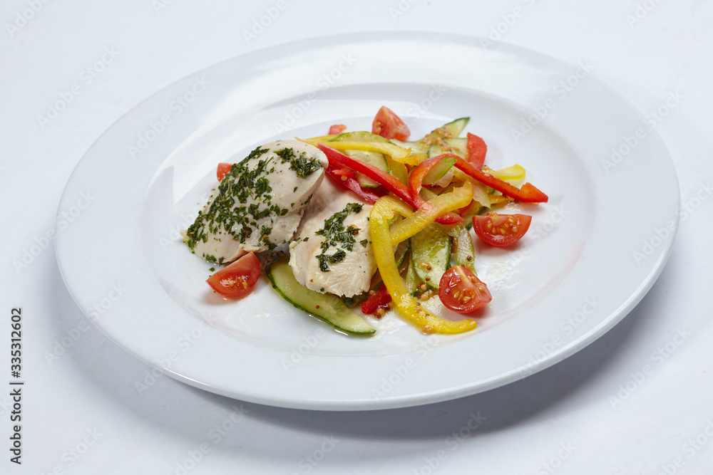 chicken with vegetables chicken with vegetables