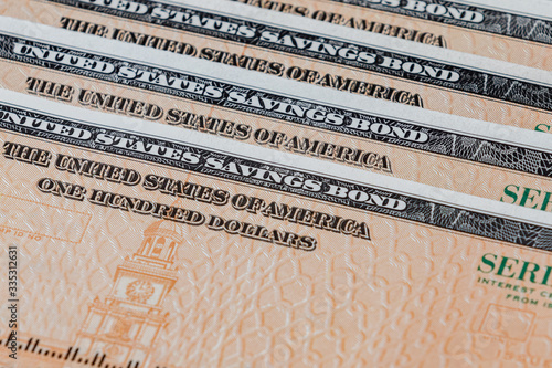 United States of America government savings bond series EE photo