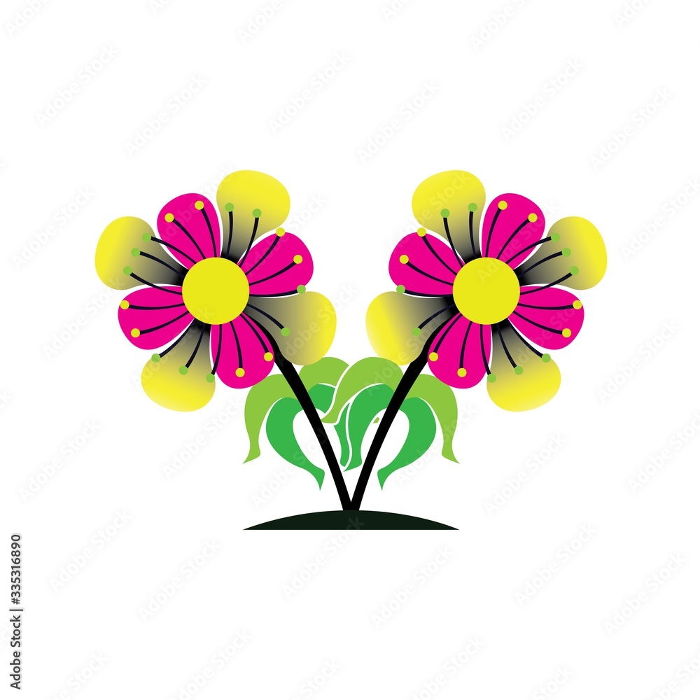 Flower Logo Design Vector Template Flower Logo Design Vector Template