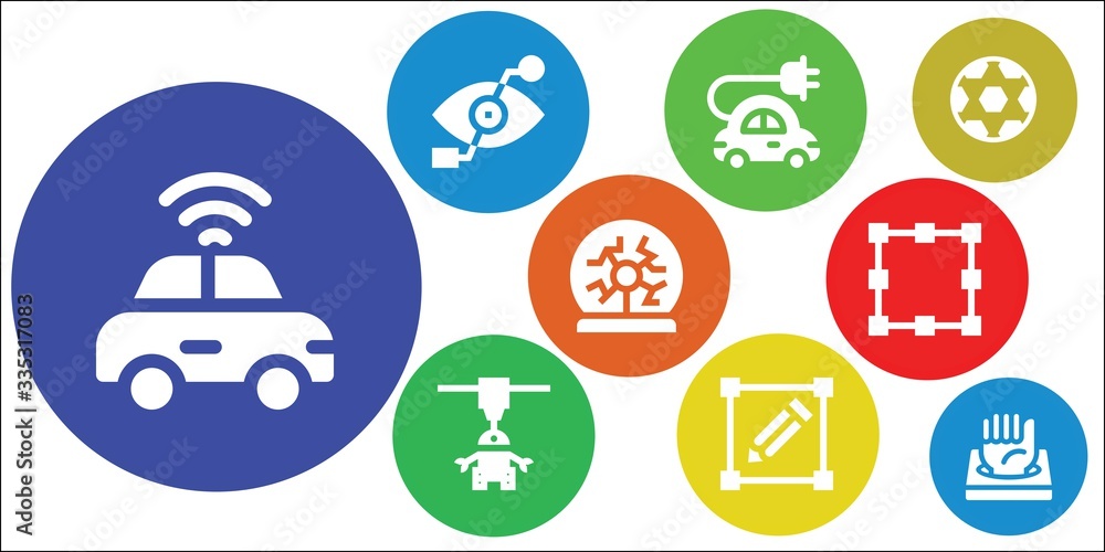 future icon set future icon set