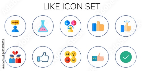 like icon set