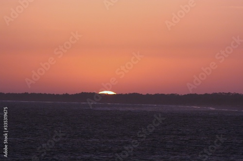 Sunset at Panama City Beach Florida 