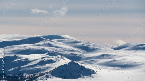 Winter landscape in Dovrefjell-Sunndalsfjella National Park, Norway © Daniel M