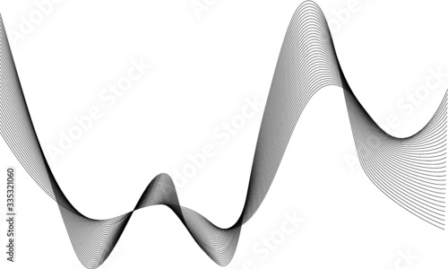 Linien Wellen Abstrakt Dynamisch Technik