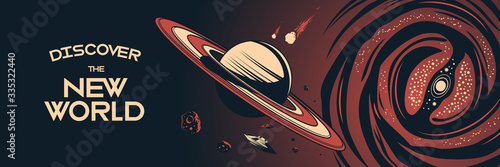 Space Horizontal Poster