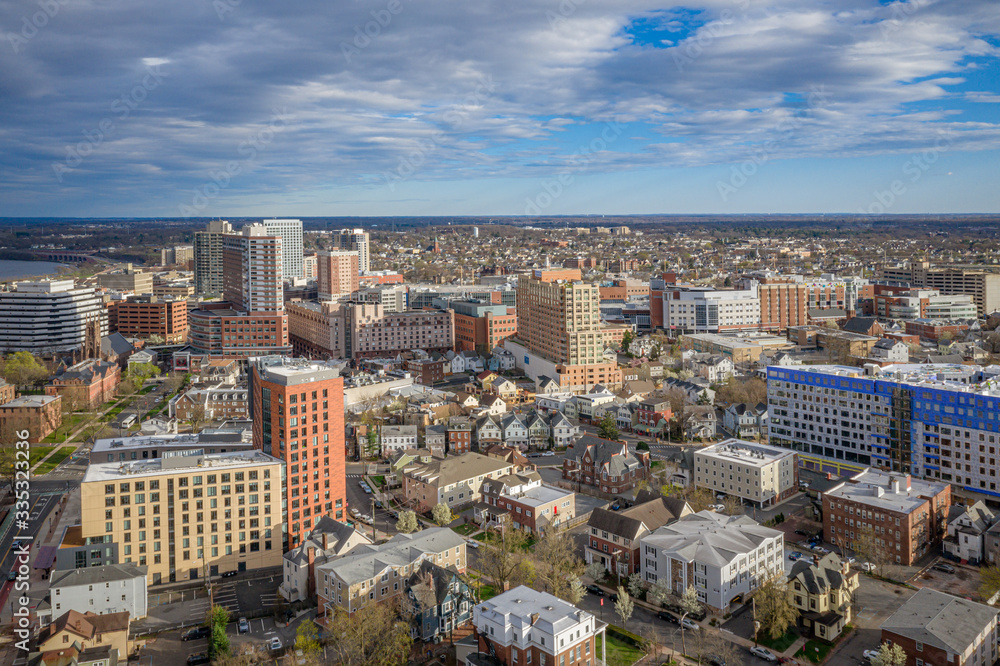 Empty Rutgers University During Coronavirus Pandemic 