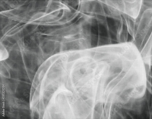 Abstract white smoke texture on black background