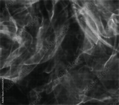 Abstract white smoke texture on black background