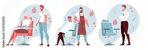 Barber Concept Set 