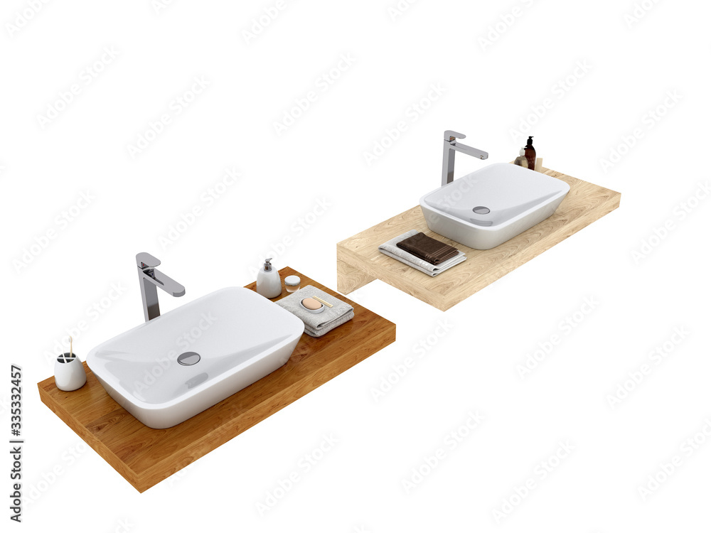 3d render of bathroom furniture, lavatory 3d render of bathroom furniture, lavatory