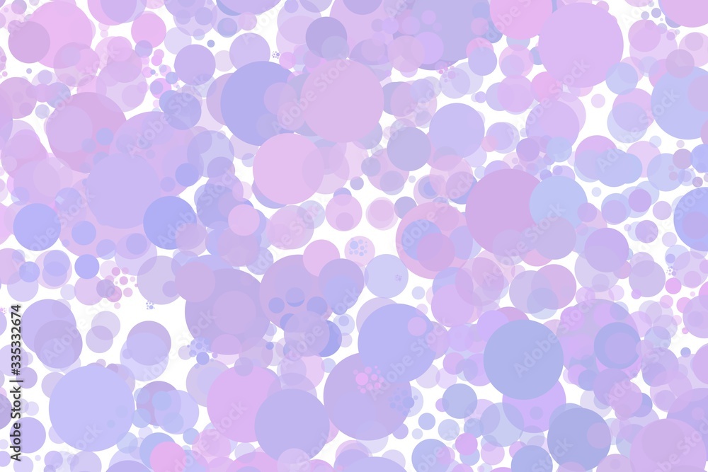 Colorful bubbles background. Perfect elements for artwork wallpaper