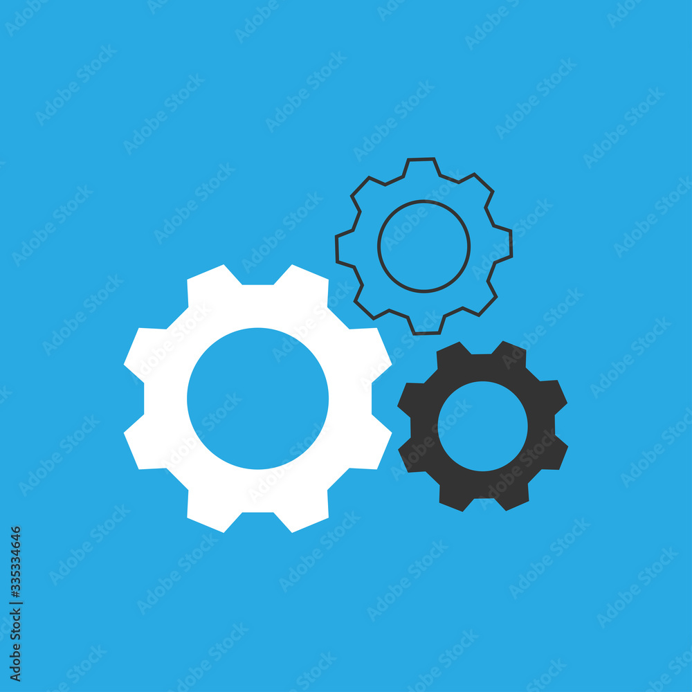 flat icons for setting,vector illustrations flat icons for setting,vector illustrations