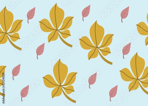 Wallpaper Mural Seamless Pattern Floral Illustration Torontodigital.ca