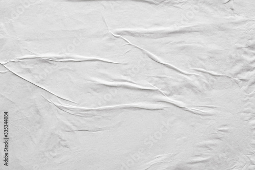 Wallpaper Mural Blank white crumpled and creased paper poster texture background Torontodigital.ca