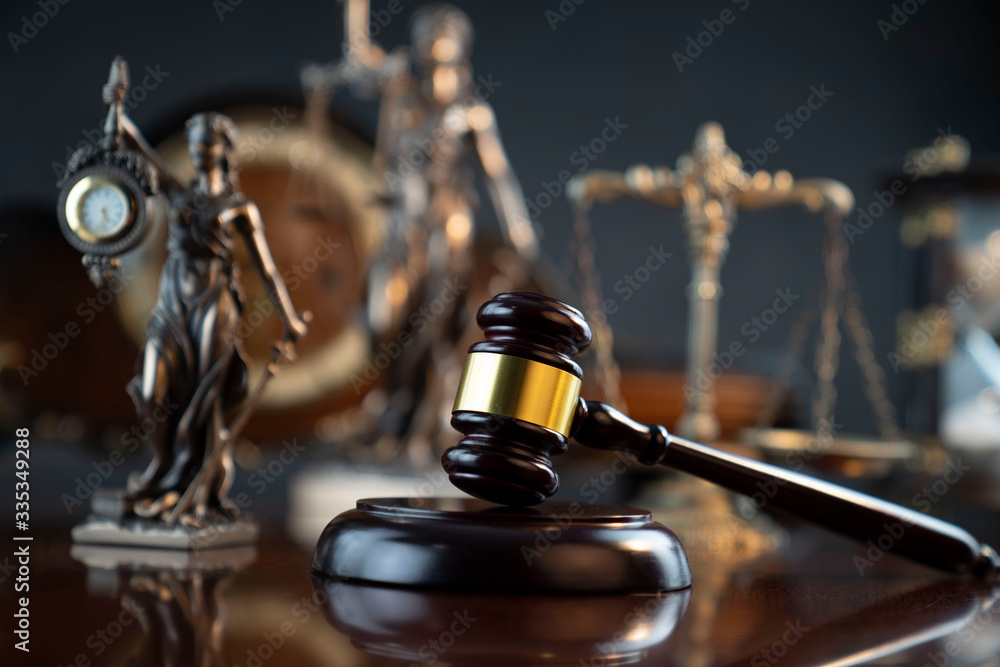 Lawyers office concept. Law symbols composition. Lawyers office concept. Law symbols composition.