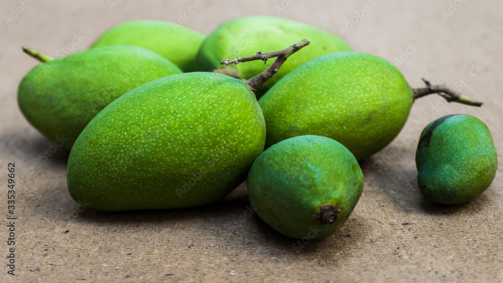 Kachi keri fruit also known as mango Stock Photo Adobe Stock