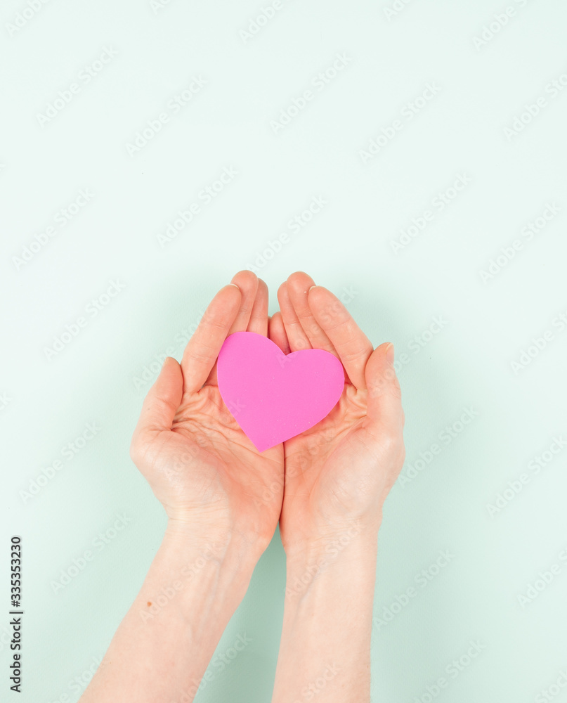 heart in the hands of outstretched, give love, protect love, cherish, love in the hands of heart in the hands of outstretched, give love, protect love, cherish, love in the hands of