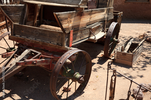 Calico, California / USA - August 23, 2015: Calico Ghost Town, Calico, California, USA