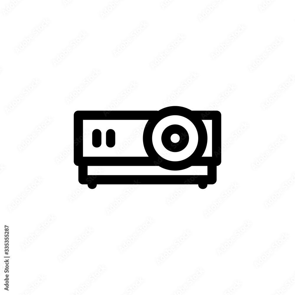 Projector Education Outline Icon Vector Illustration
Projector Education Outline Icon Vector Illustration