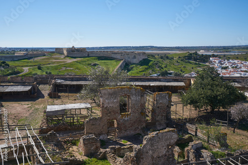 Castro Marim castle in Algarve, Portugal