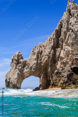 Famous rock arch in Cabo San Lucas  Baja California Sur  Mexico