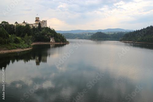  Castle on a rock by the lake