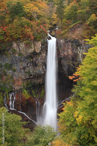 Kegon Waterfall at Nikko National Park in Tochigi JAPAN