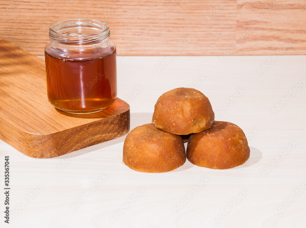 Panela or sugar cane candy - Saccharum officinarum Panela or sugar cane candy - Saccharum officinarum