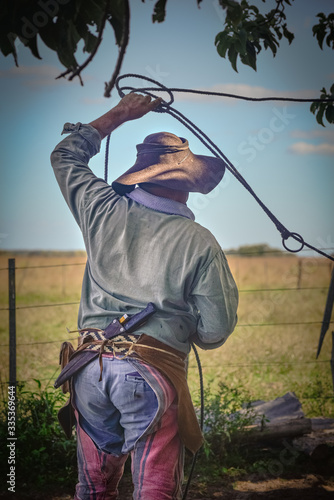 Gaucho from the province of Corrientes, Argentina