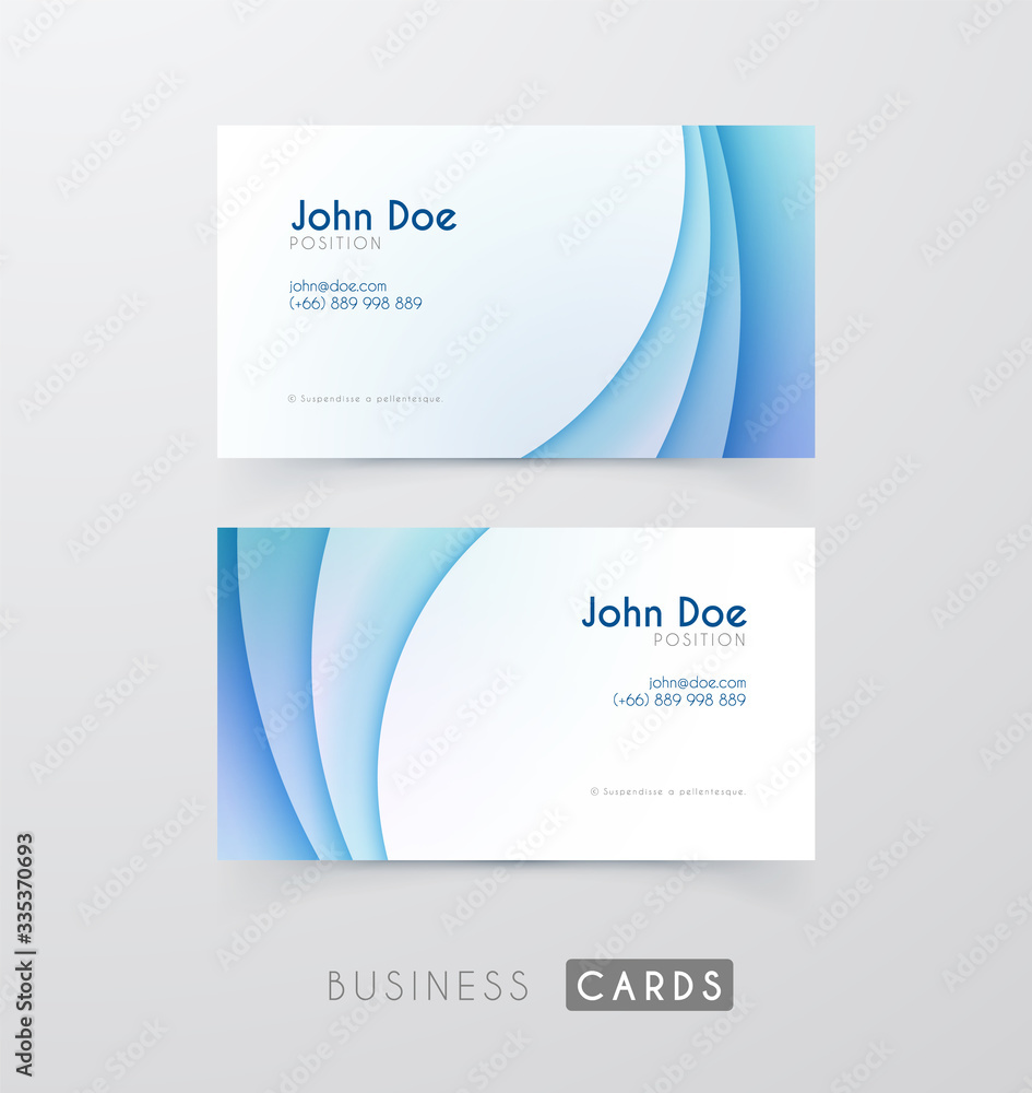 Fototapeta premium business card template