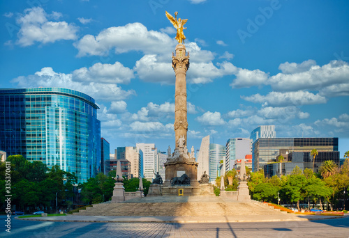 The Angel of Independence ,a symbol of Mexico City photo